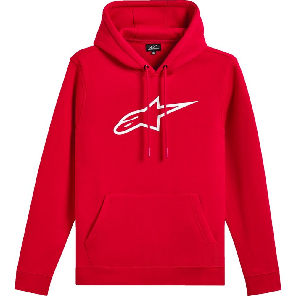 ALPINESTARS Kapuzen Pullover Hoodie Ageless V3 rot/weiss