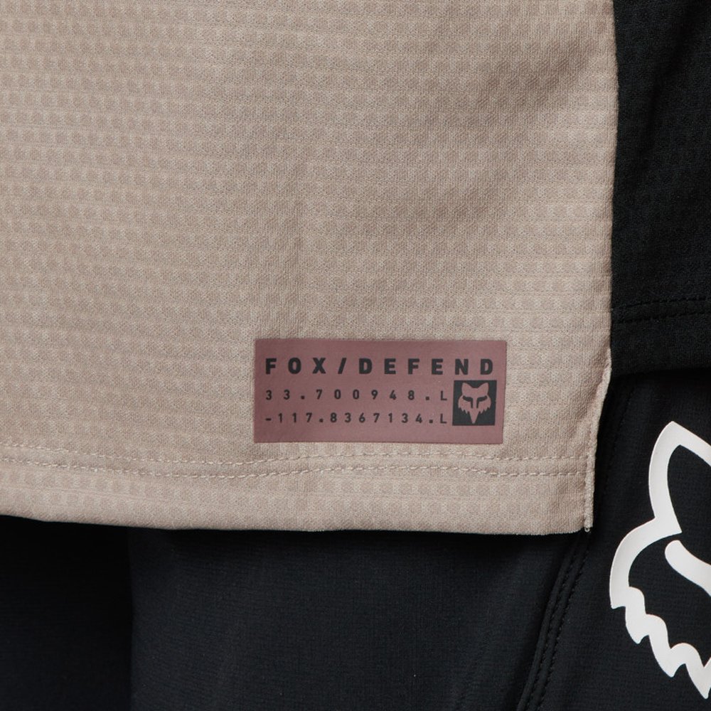 FOX YTH DEFEND SS JERSEY kurzärmlig für Kinder Mocha