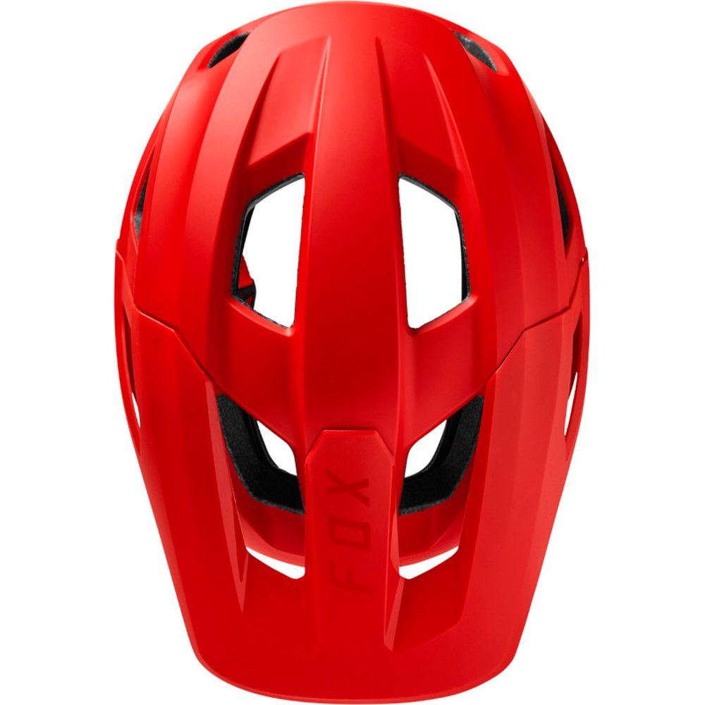 FOX MAINFRAME HELMET TRVRS MTB Helm Neon Rot