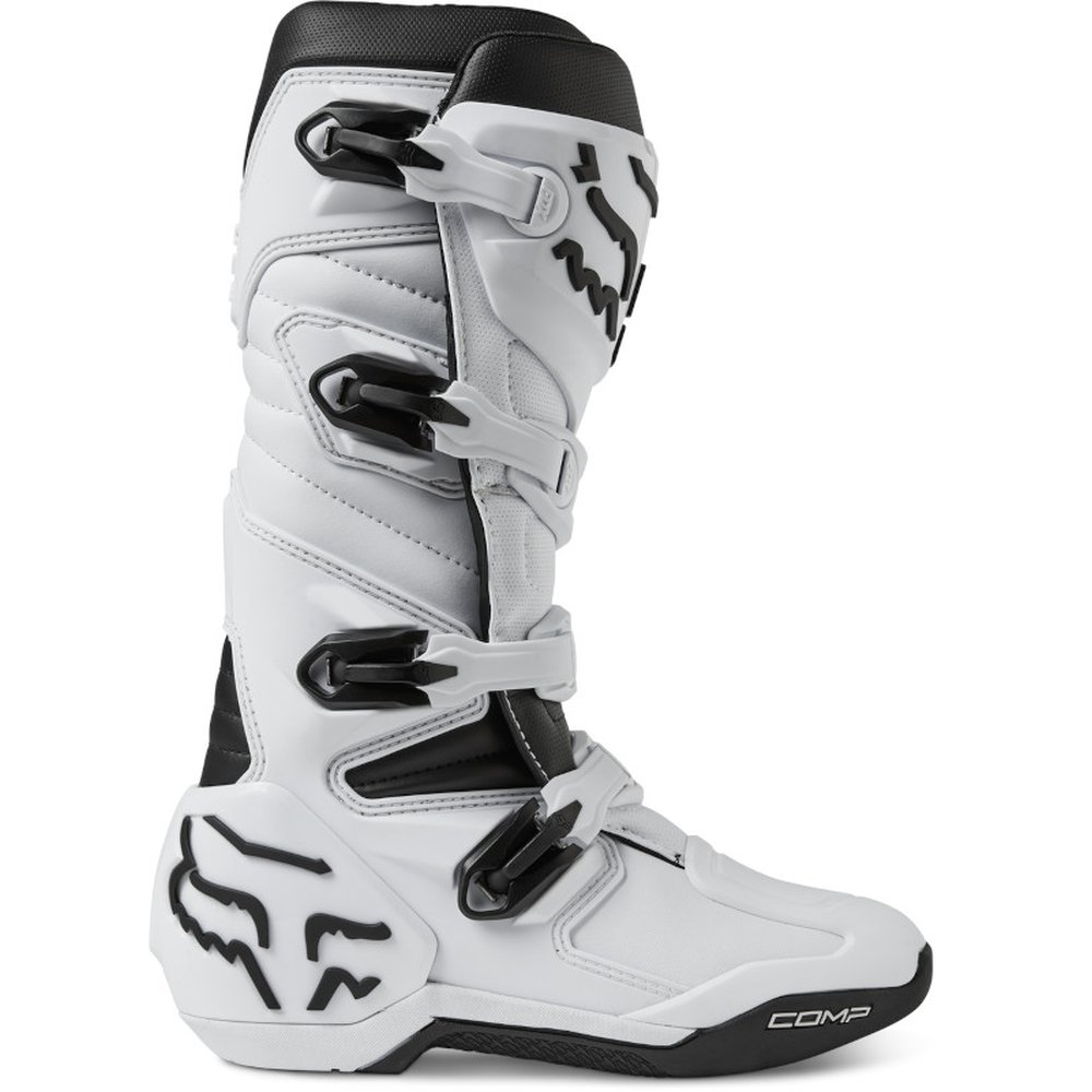 FOX COMP BOOT Motocross Stiefel Weiss