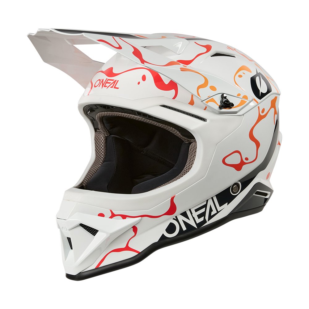 ONEAL 1SRS Motocross Helm Splash weiss/orange