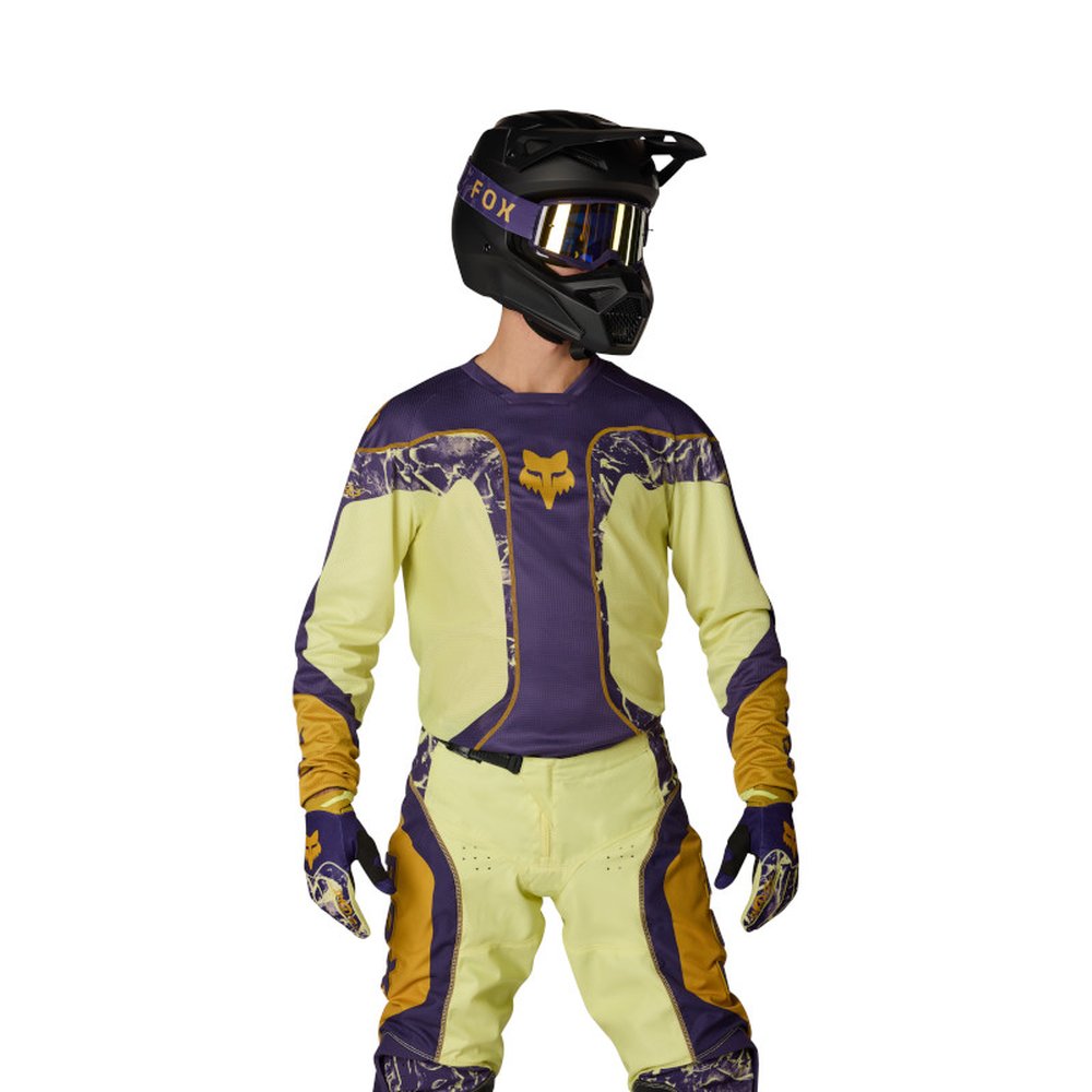 FOX 180 IMAGE PRINT JERSEY Pear Gelb