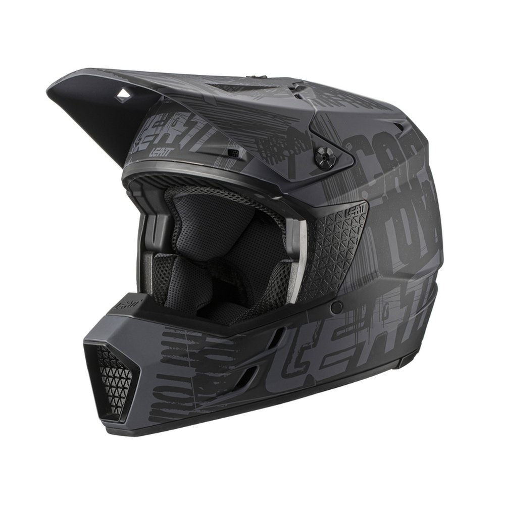 LEATT 3.5 V21.1 Motocross Helm schwarz