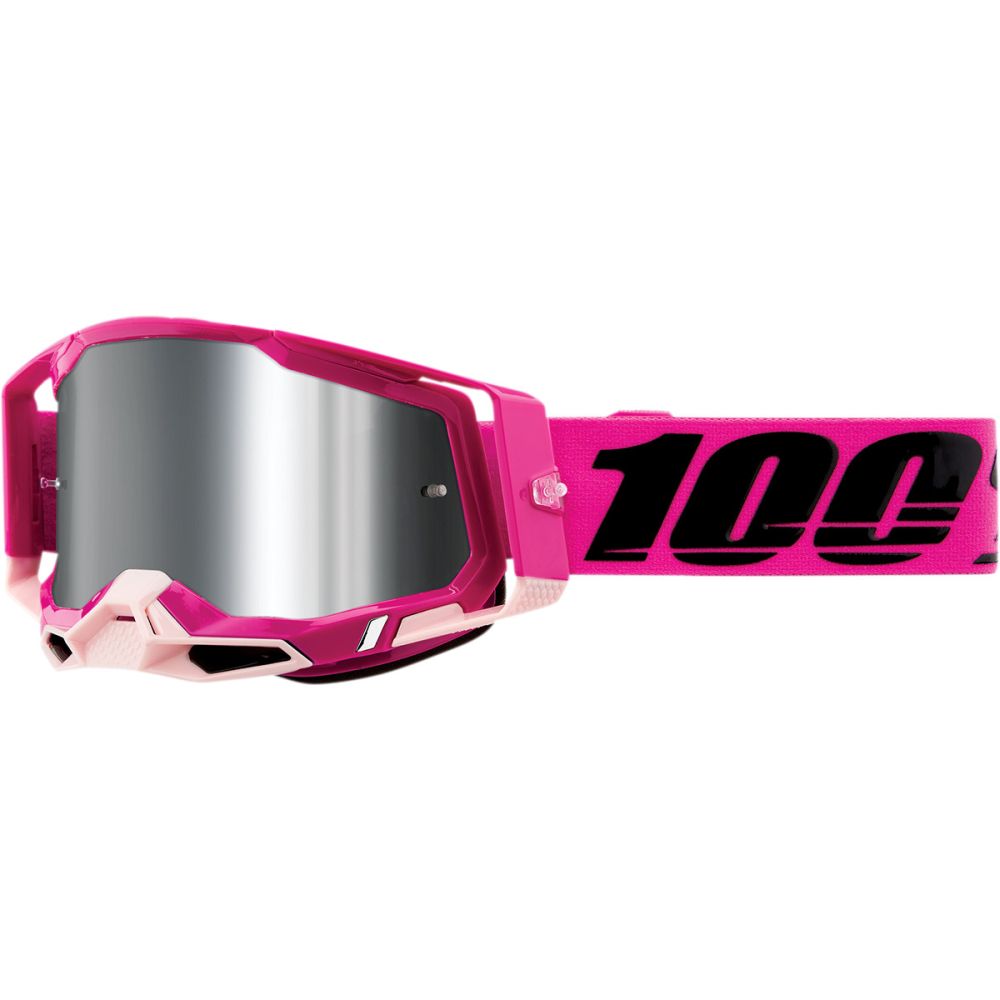 100%  Racecraft 2 Maho MX MTB Brille silber verspiegelt
