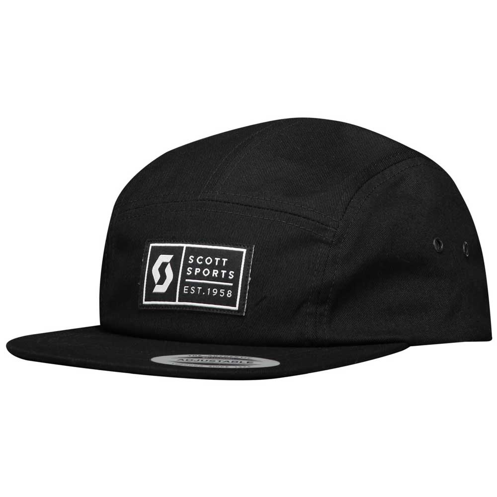 SCOTT Cap 5-Panels schwarz
