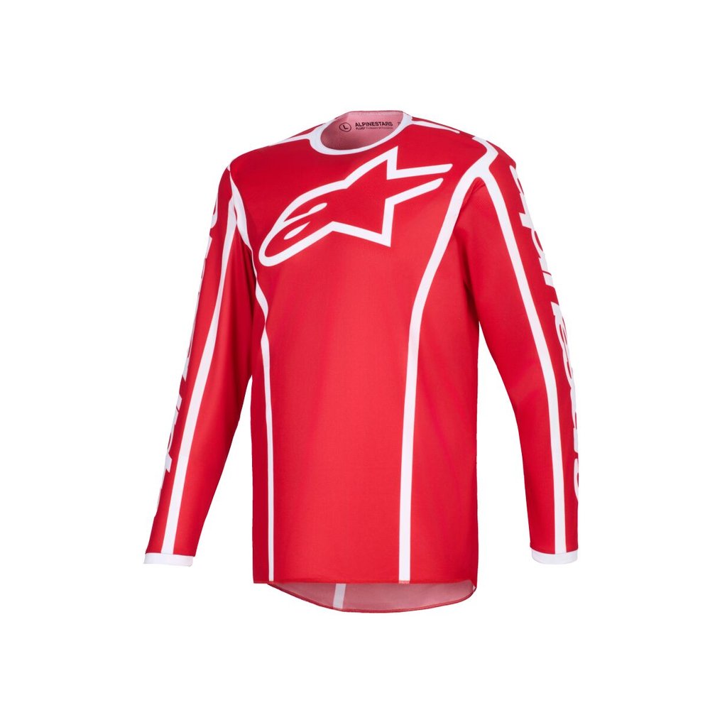 ALPINESTARS Fluid Apex Jersey rot/weiss