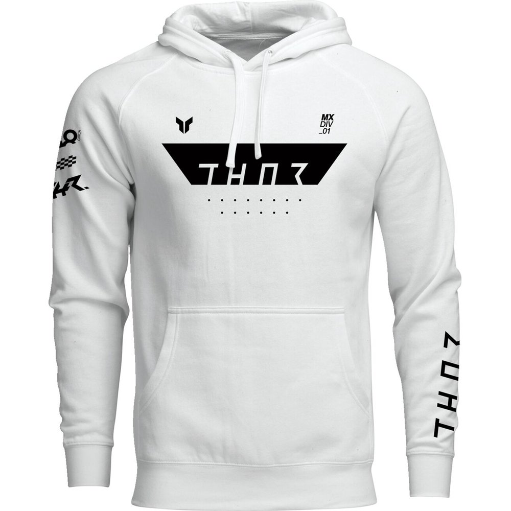 THOR Kapuzen Pullover Hoodie Rogue weiss THOR Kapuzen Pullover Hoodie Rogue weiss