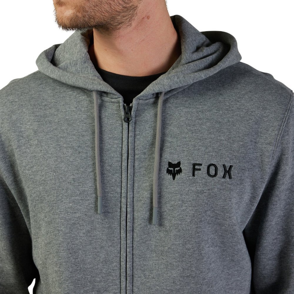 FOX ABSOLUTE FLEECE ZIP Hoodie Kapuzen Pullover Heather Graphite