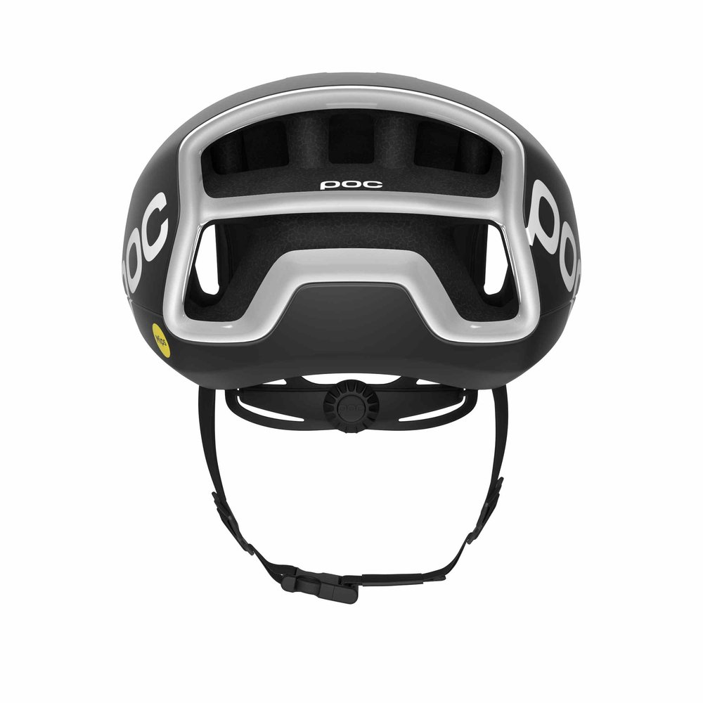 POC Cytal Gravel Helm Uranium Black Matt/Hydrogen White w. Logo