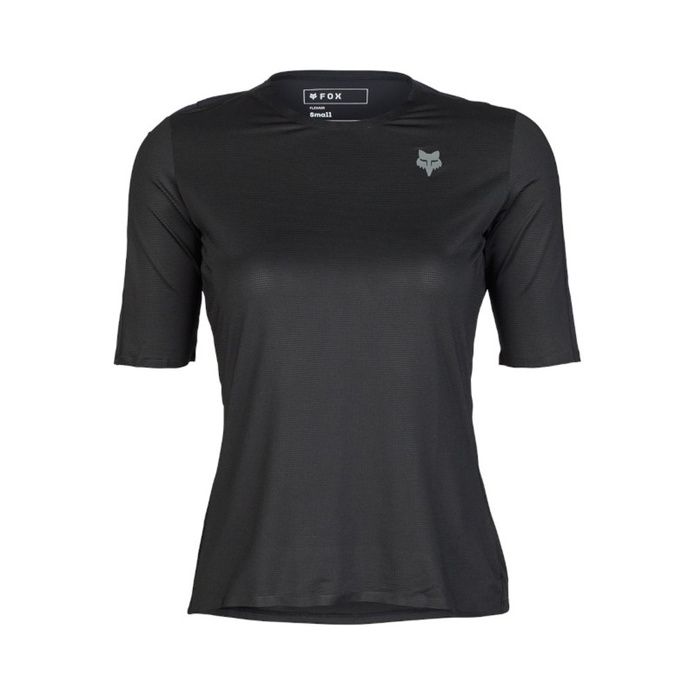 FOX W FLEXAIR ASCENT SS JERSEY kurzärmlig für Frauen Schwarz