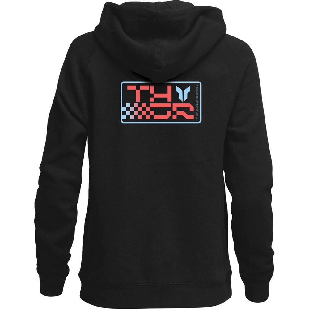 THOR Vantage Zip Up Frauen Kapuzen Pullover Hoodie schwarz THOR Vantage Zip Up Frauen Kapuzen Pullover Hoodie schwarz