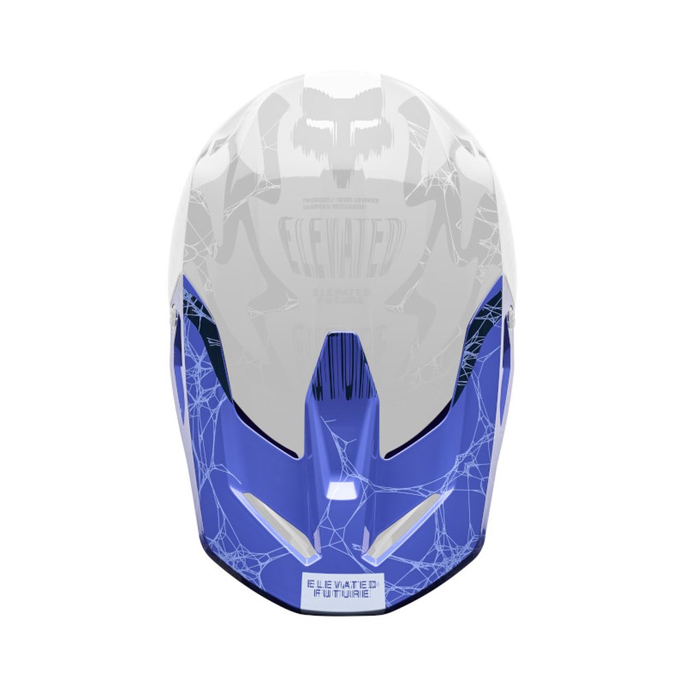 FOX V1 Helmschirm DIFFUSE SE Dark Purple