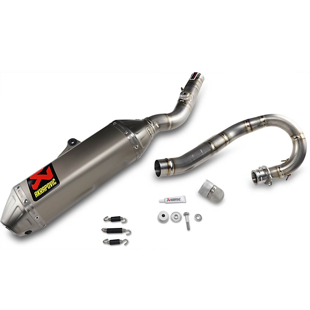 AKRAPOVIC Evolution-Serie Auspuff Komplettanlage Suzuki RMZ 250 18-23