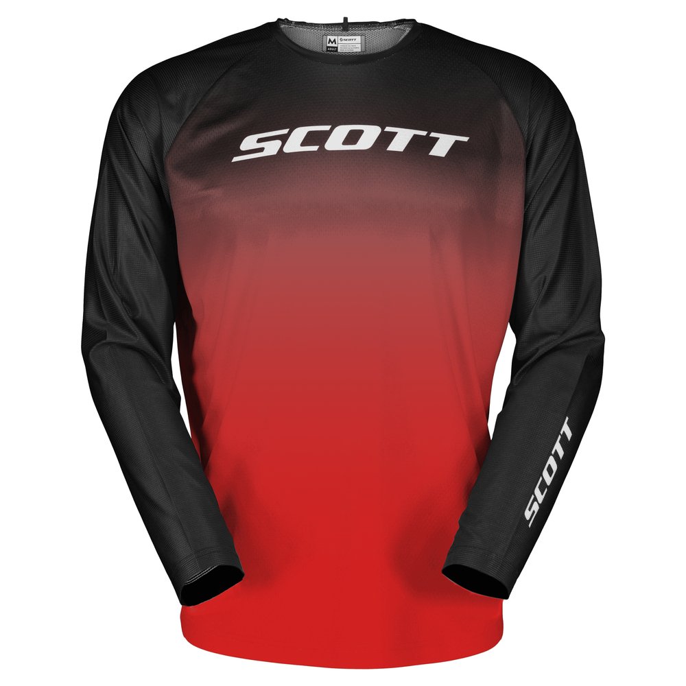SCOTT Jersey Evo Swap caviar schwarz/fast rot SCOTT Jersey Evo Swap caviar schwarz/fast rot