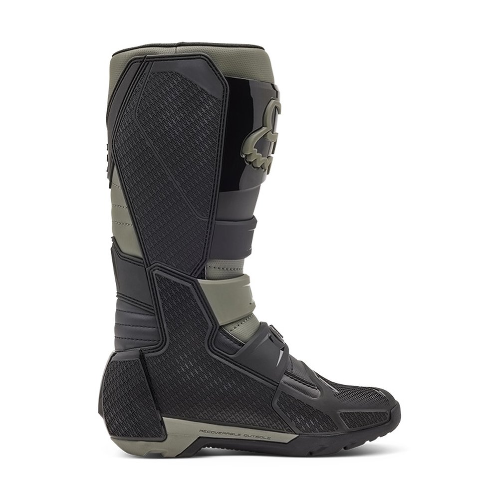 FOX COMP X BOOT Motocross Stiefel Grau/Schwarz