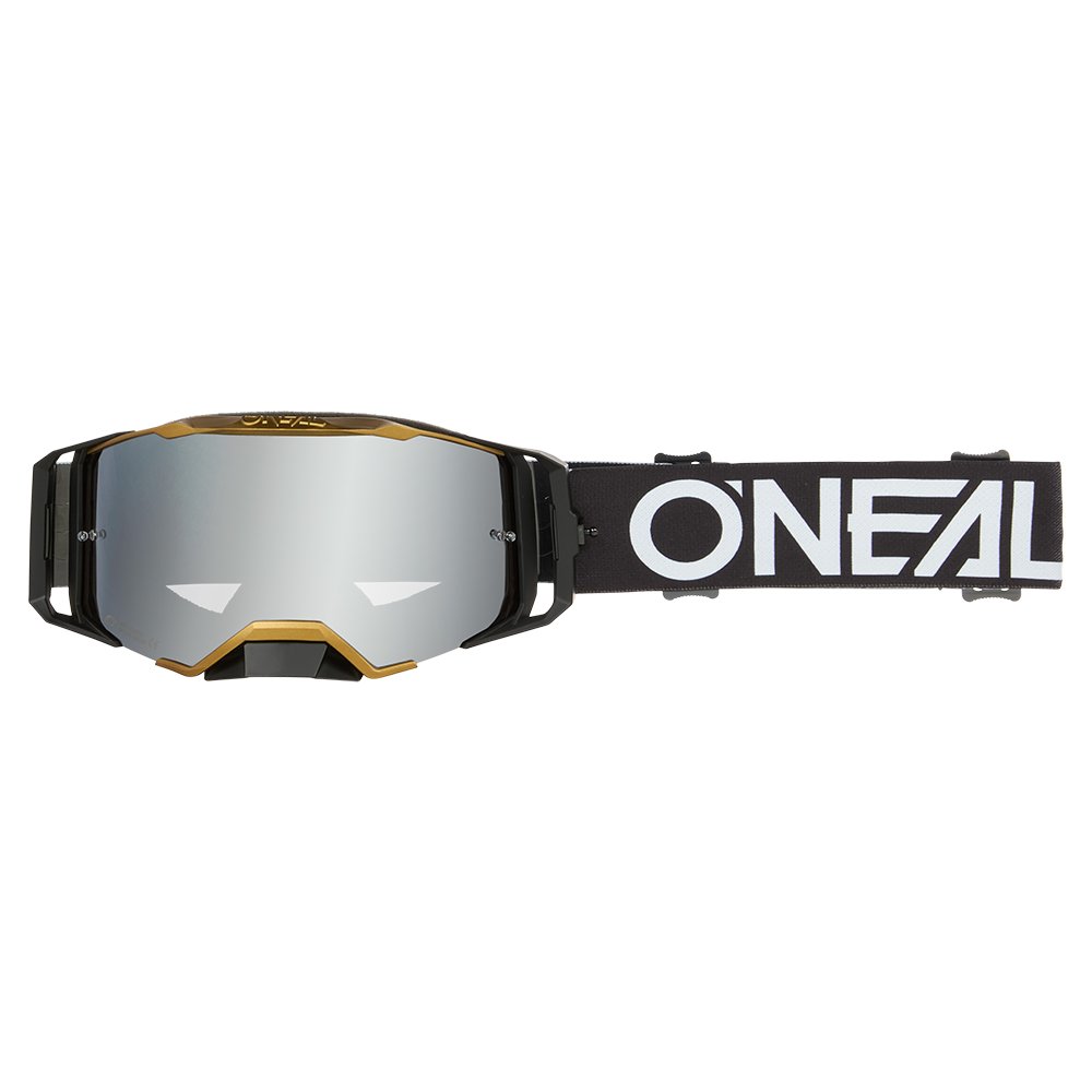 ONEAL B-33 Goggle Brille HEXA schwarz/gold - silver mirror