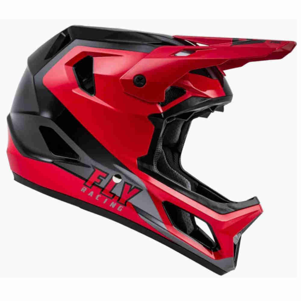 FLY Rayce MTB Helm rot schwarz