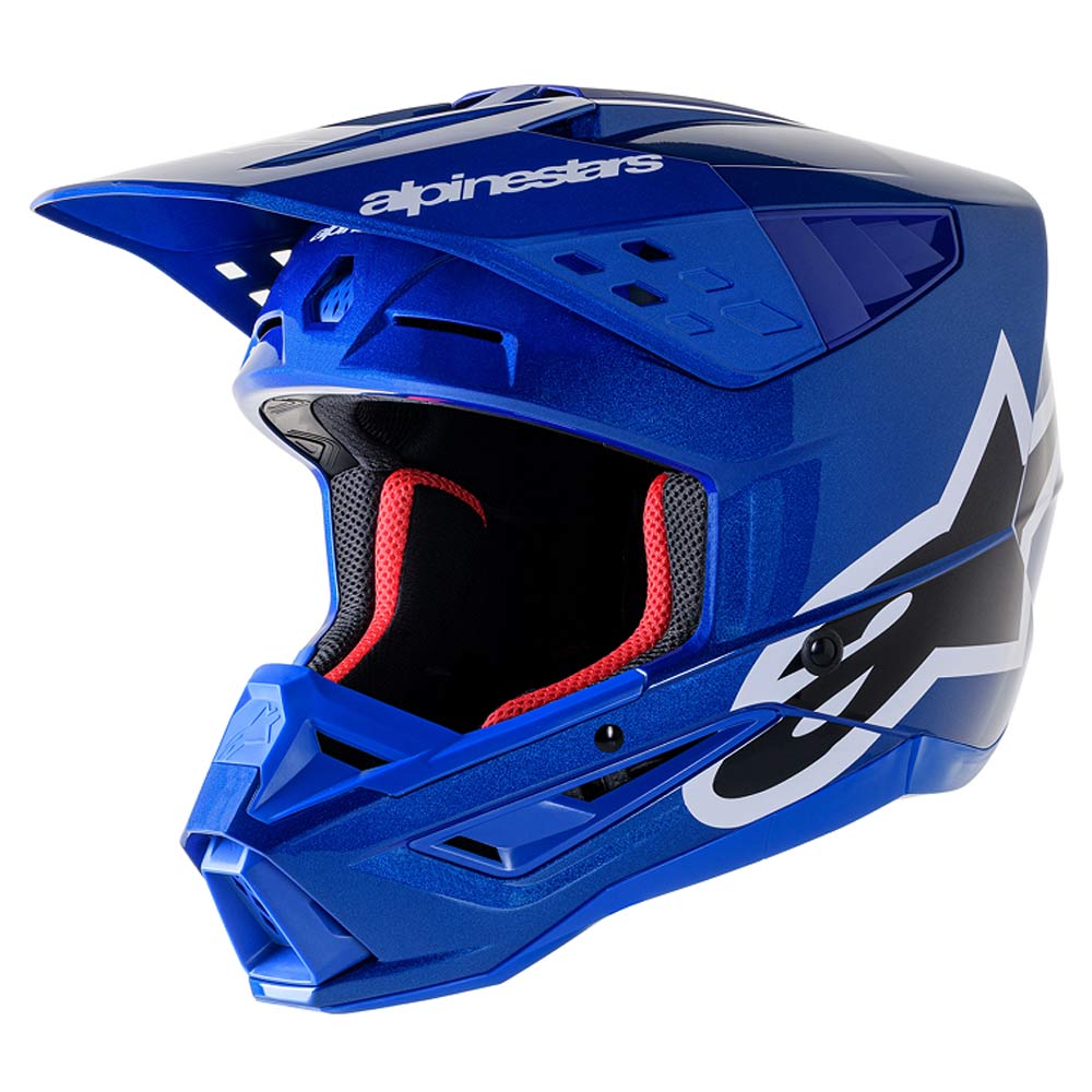 ALPINESTARS Supertech M5 Corp Motocross Helm blau ALPINESTARS Supertech M5 Corp Motocross Helm blau