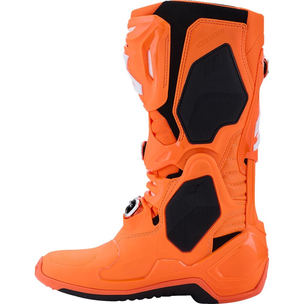 ALPINESTARS Tech 10 Supervented belüftete Motocross Stiefel neon orange/schwarz/weiss