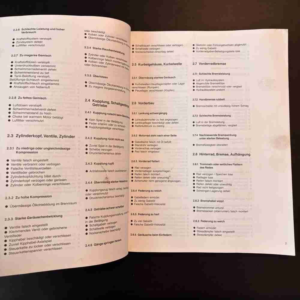 BMW R 80/100 GS ab 1988 Reparaturanleitung Fahrer Handbuch Band 5103 gebraucht