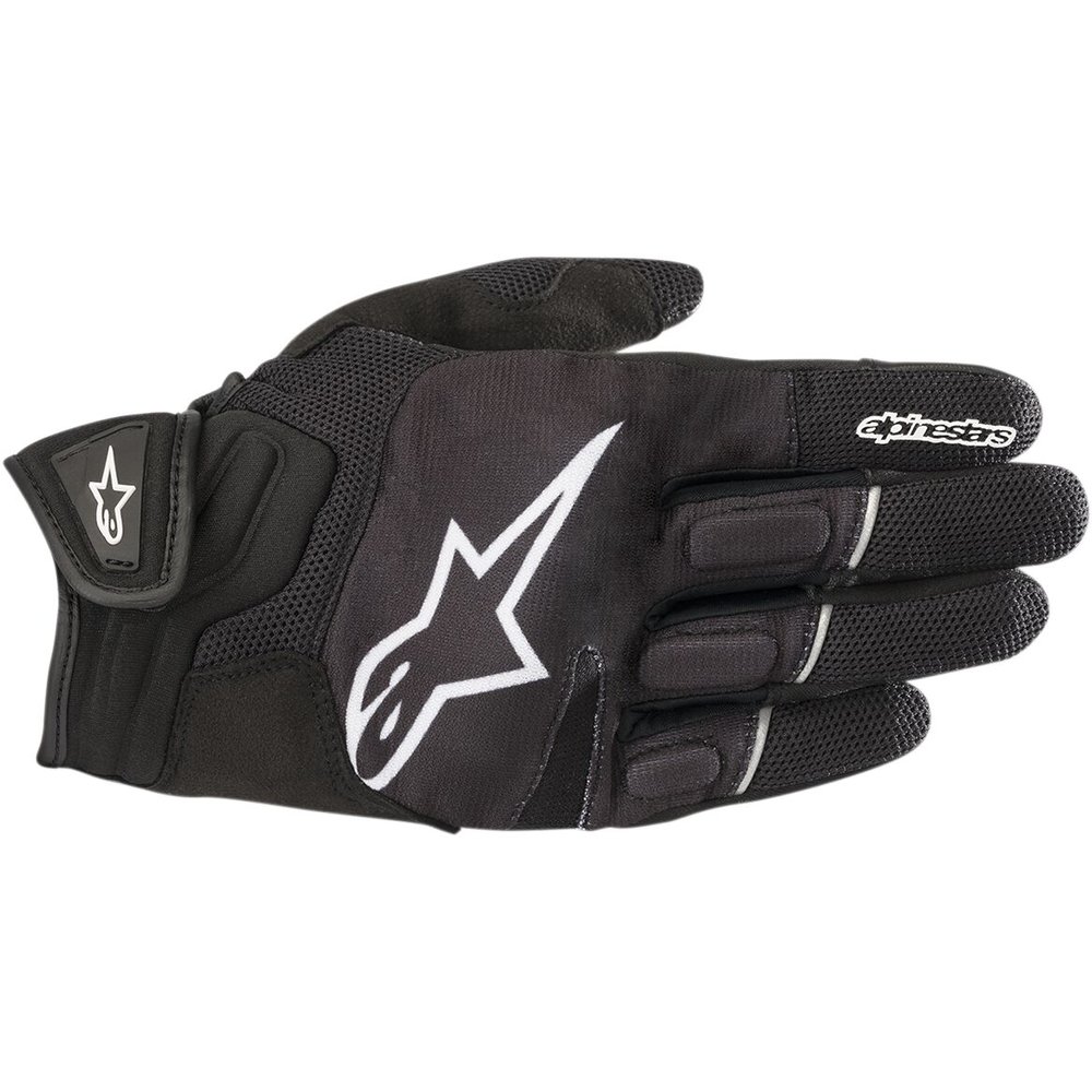 ALPINESTARS Atom Motorrad Handschuhe schwarz weiss ALPINESTARS Atom Motorrad Handschuhe schwarz weiss