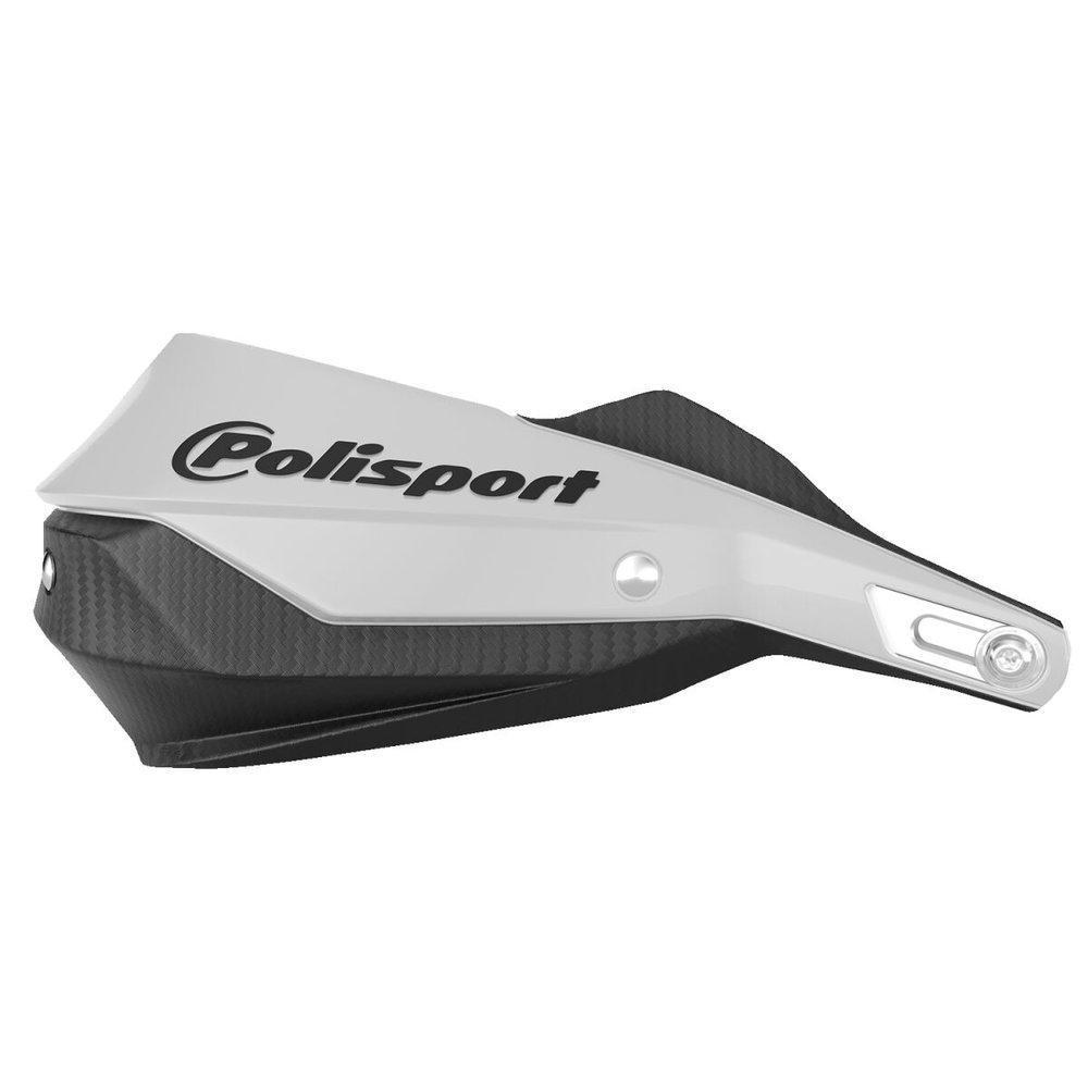 POLISPORT Trailblazer Handprotektoren schwarz weiss