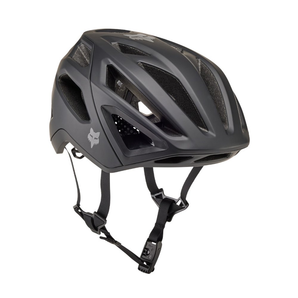 FOX CROSSFRAME PRO MATTE BLACK Halbschale Gravel/Cross-Helm Matt Schwarz