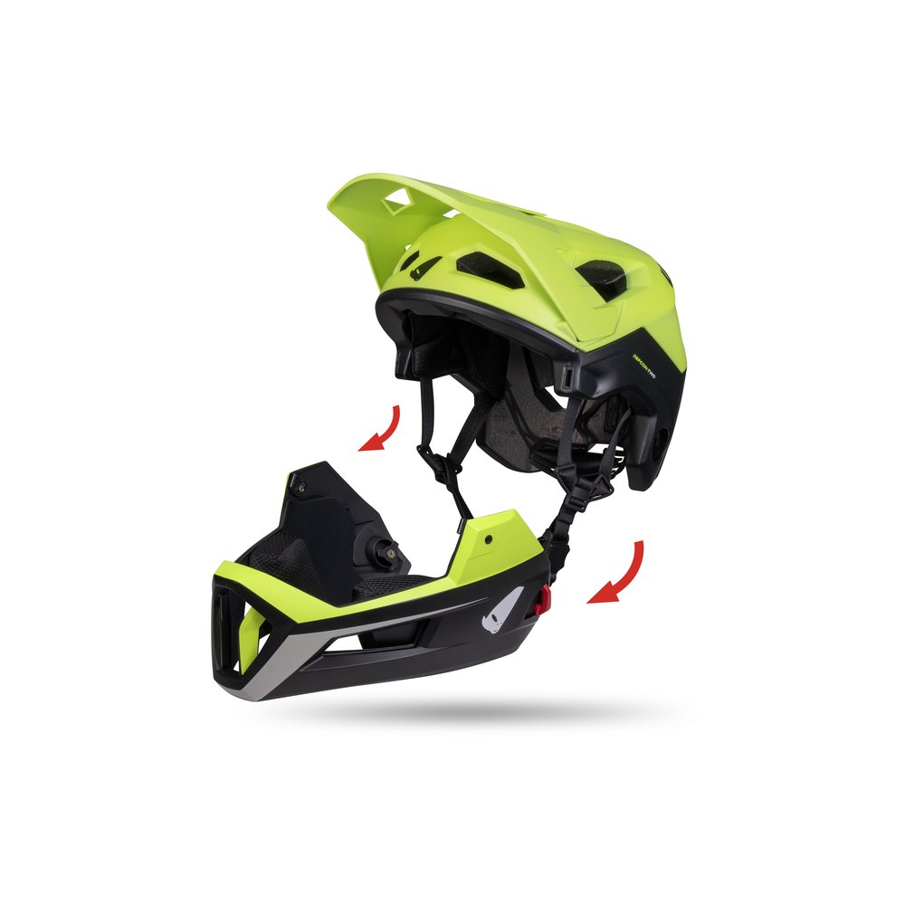 UFO Defcon-Two MTB Helm schwarz gelb UFO Defcon-Two MTB Helm schwarz gelb