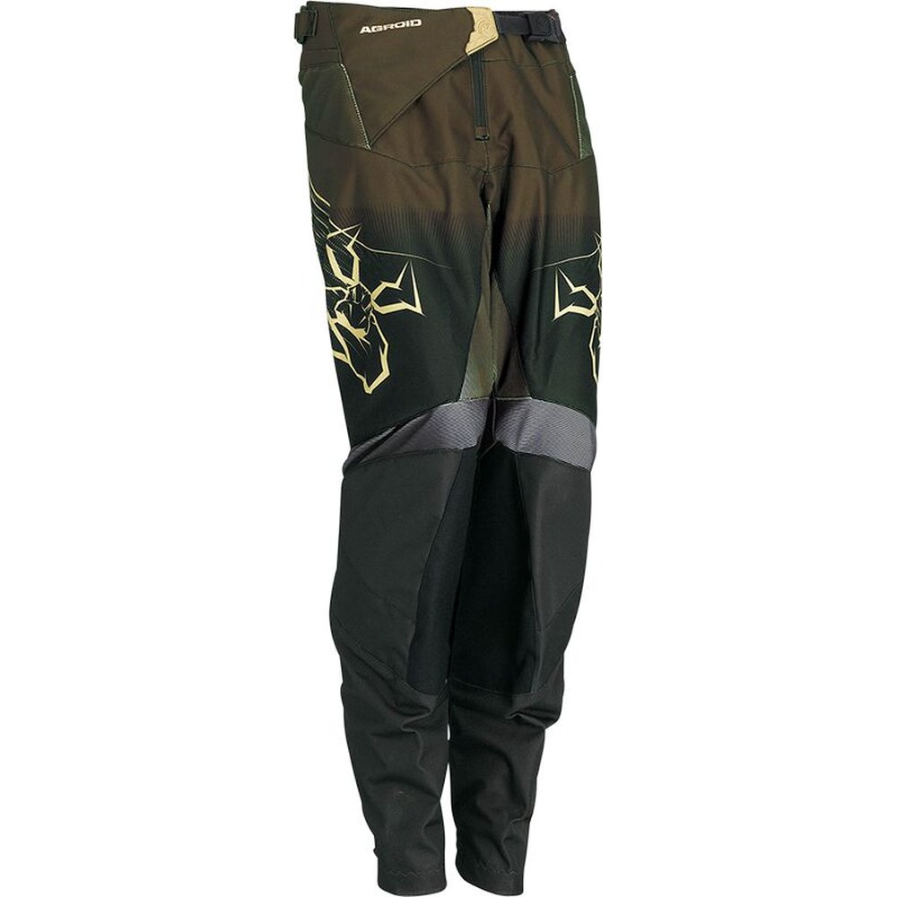 MOOSE RACING Agroid Youth Kinder Motocross Hose oliv tan