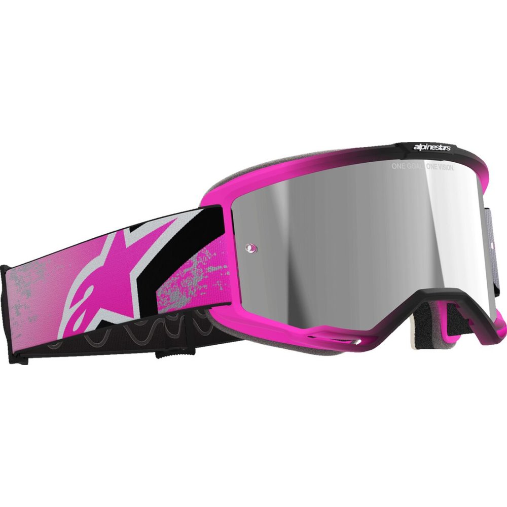 ALPINESTARS Vision 8 Lahnd Brille iron/pink verspiegelt-silber