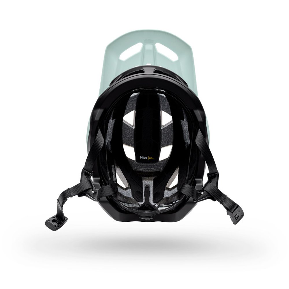 FOX SPEEDFRAME PRO BACKFADE CE Halbschale MTB Helm Frost