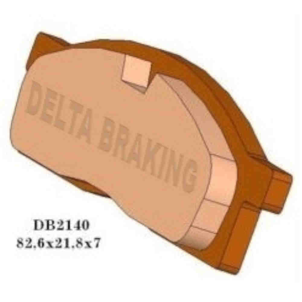 DELTA BRAKING DB2140 MX-D Heavy Duty Sinter Bremsbelag-Satz