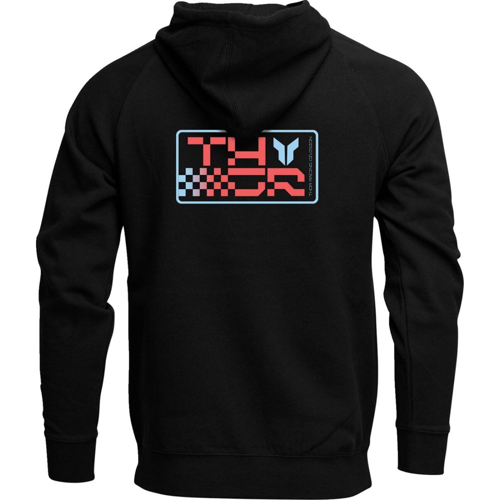 THOR Vantage Zip Up Kapuzen Pullover Hoodie schwarz THOR Vantage Zip Up Kapuzen Pullover Hoodie schwarz