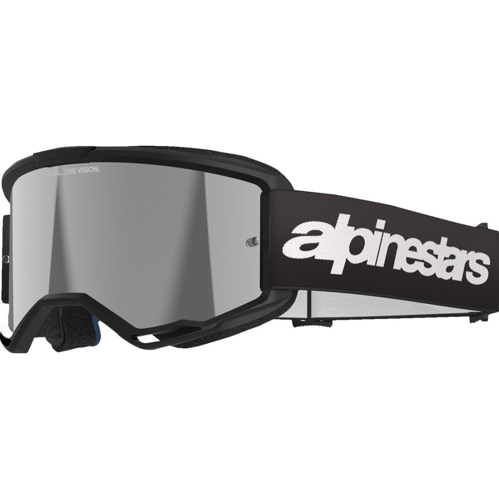 ALPINESTARS Vision 3 Worotmark Brille schwarz silber verspiegelt