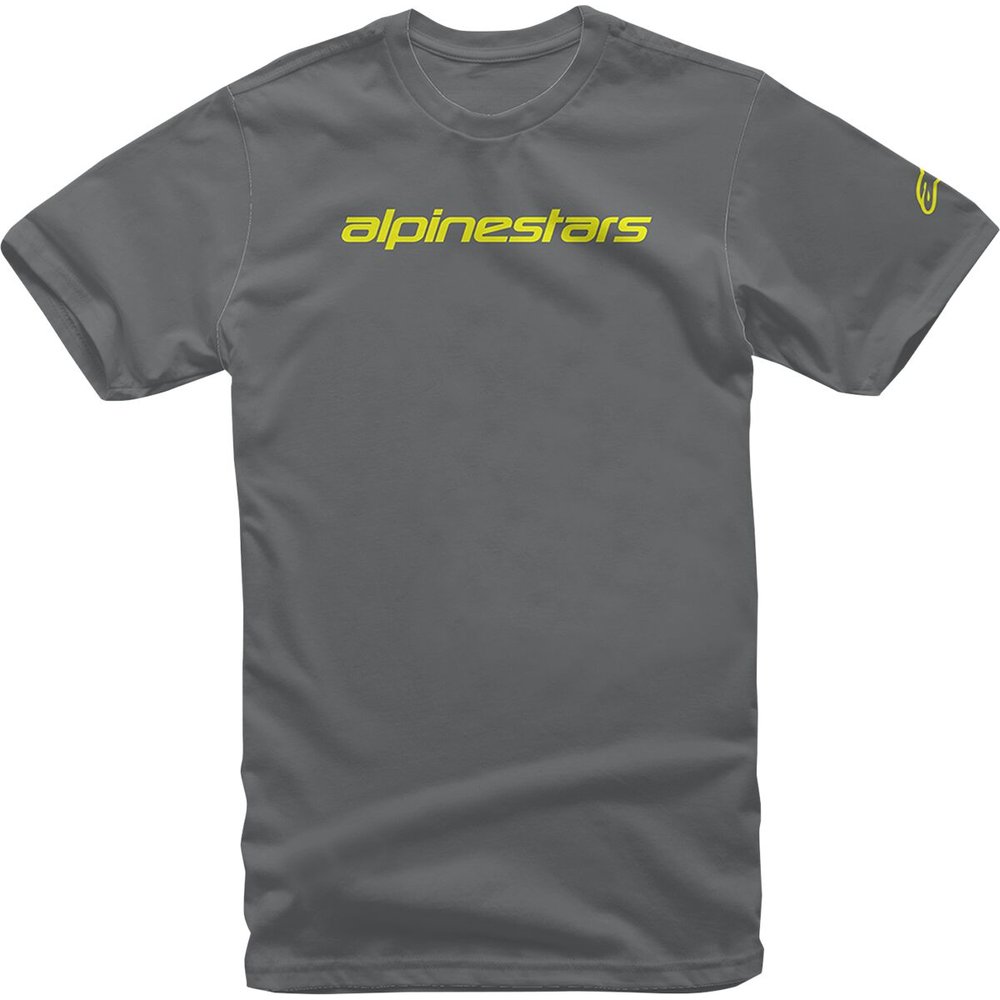 ALPINESTARS Linear Worot T-Shirt grau gelb
