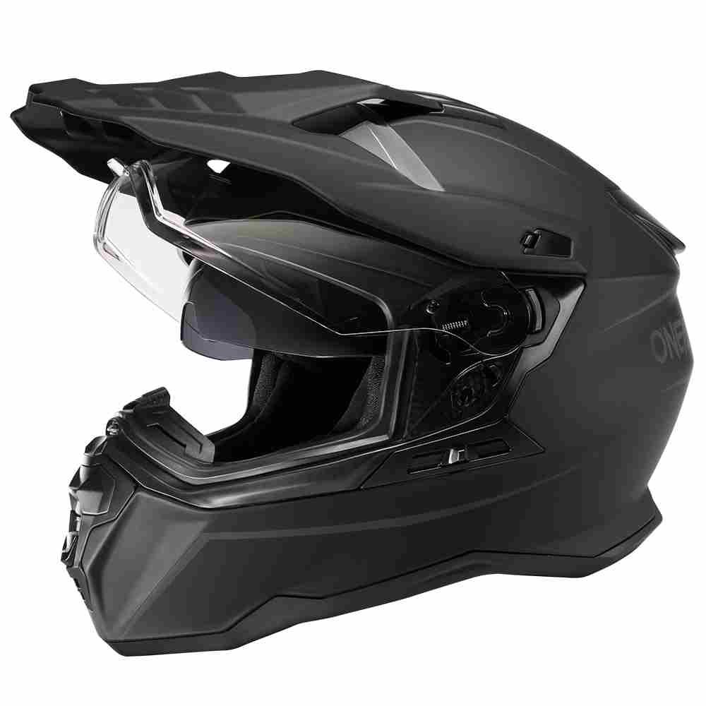 ONEAL D-SRS Solid Enduro Motorrad Helm schwarz