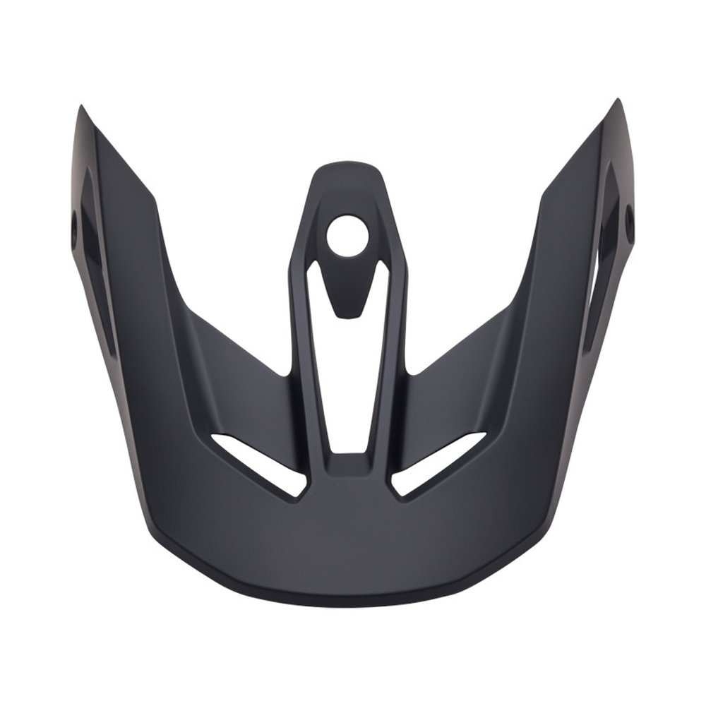 FOX V3 RS HELMET Helmschirm - SOLID Matt Schwarz