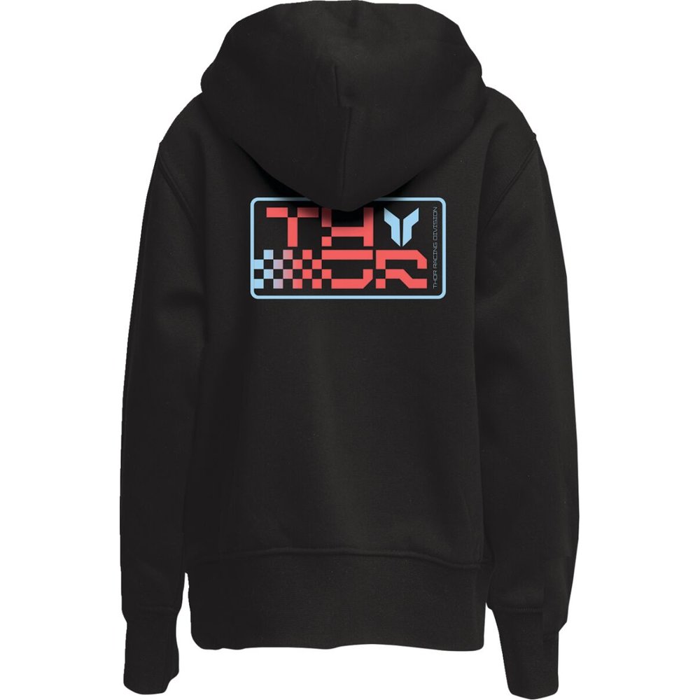 THOR Vantage Youth Kinder Kapuzen Pullover Hoodie schwarz THOR Vantage Youth Kinder Kapuzen Pullover Hoodie schwarz