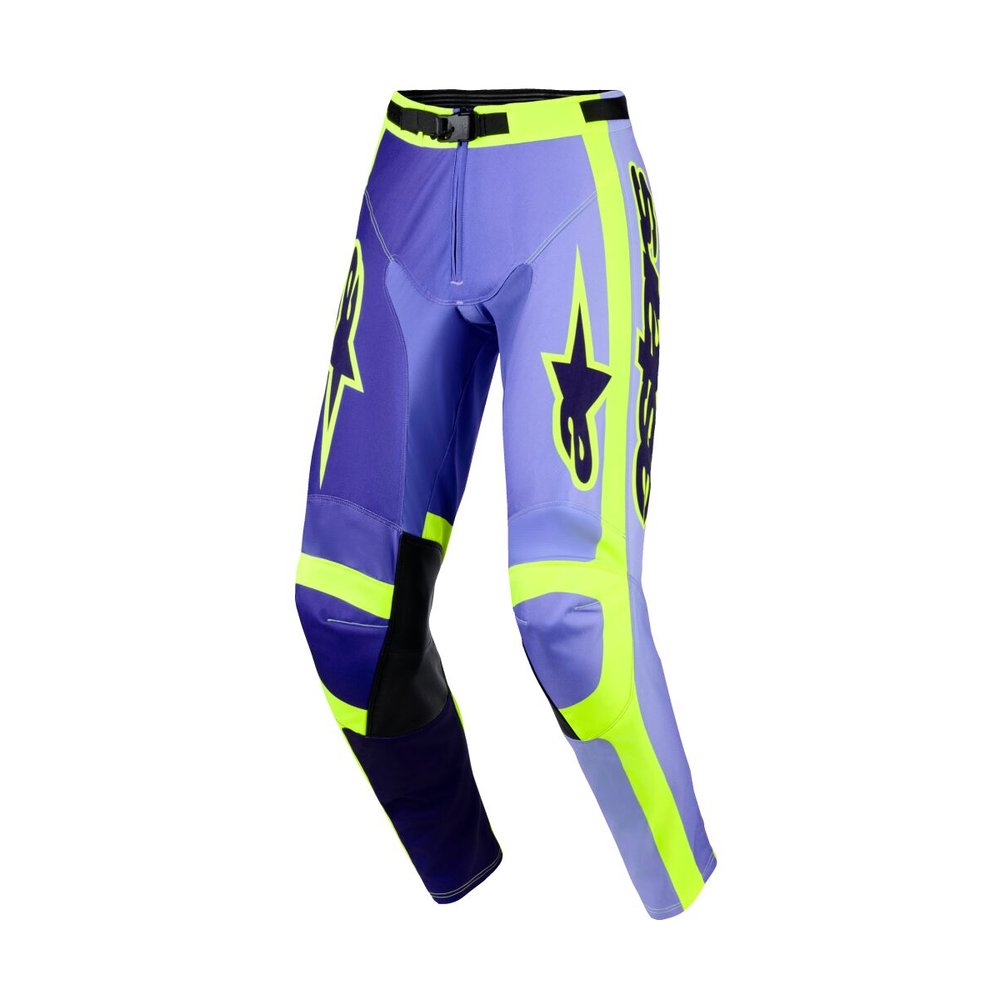 ALPINESTARS Racer Portl Motocross Hose lila/gelb