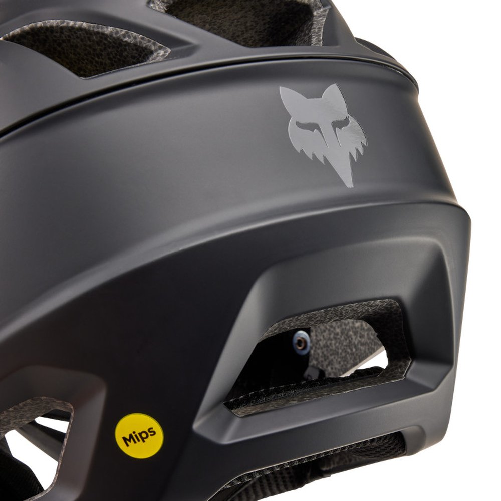 FOX PROFRAME MATTE BLACK Enduro Fullface MTB Helm Matt Schwarz