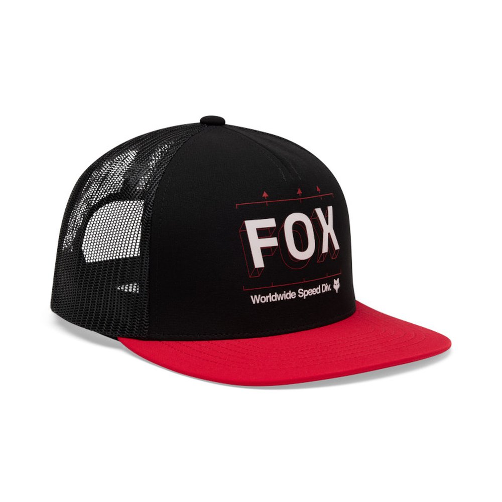 FOX IMAGE PRINT SNAPBACK TRUCKER Kappe schwarz