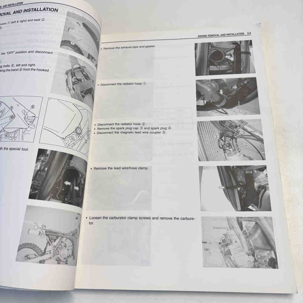 SUZUKI RM 85/L 2006 99011-02B81-01A Motorrad-Handbuch gebraucht