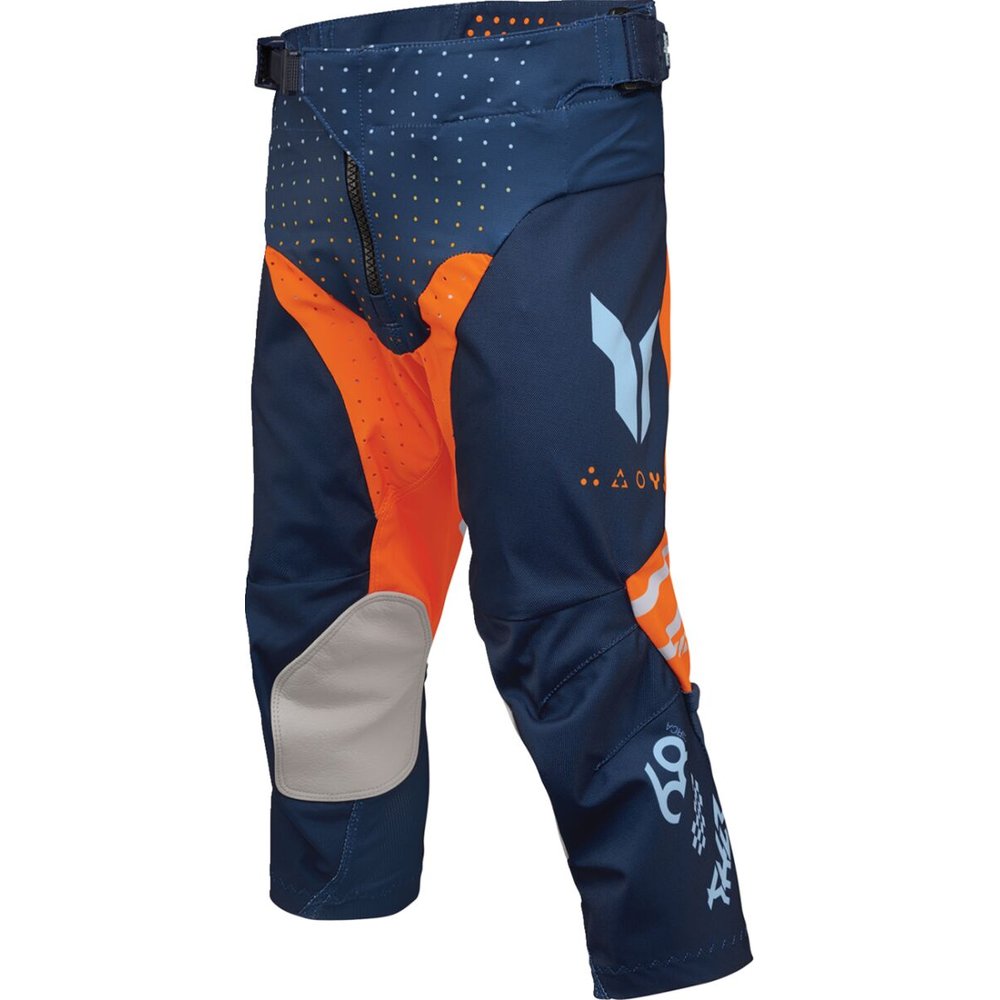 THOR Launchmode Futura Youth Kinder Motocross Hose navy blau/orange