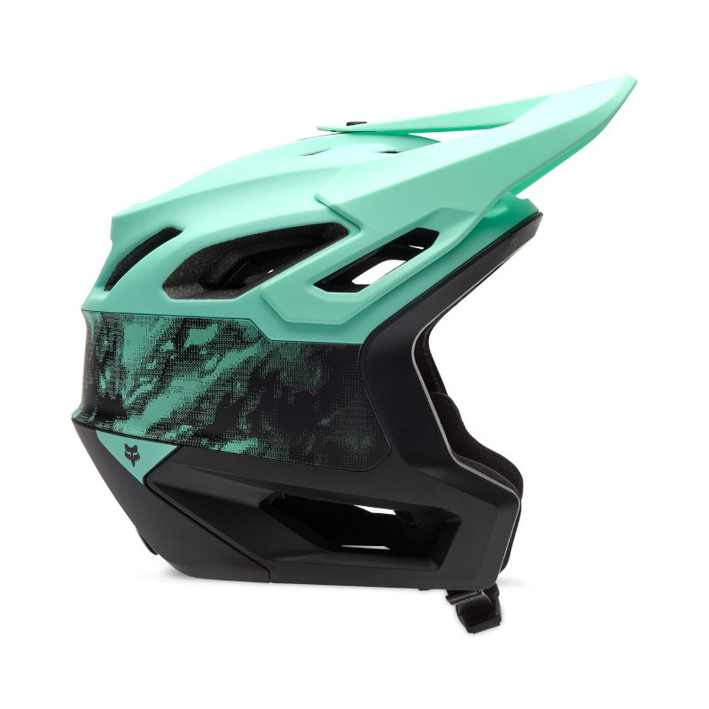 FOX DROPFRAME PRO KAIROS Halbschale MTB Helm Turquoise