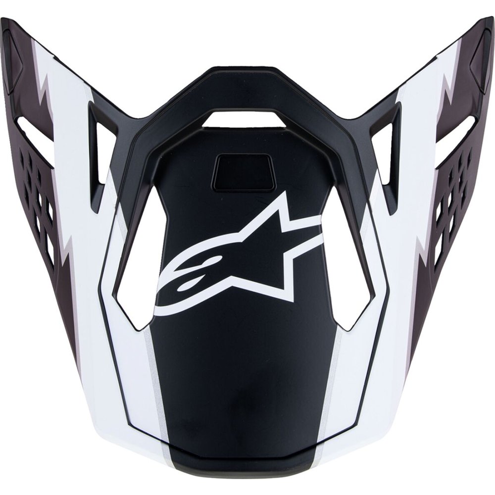 ALPINESTARS Helmschirm Supertech M10 Ampress schwarz/weiss ALPINESTARS Helmschirm Supertech M10 Ampress schwarz/weiss