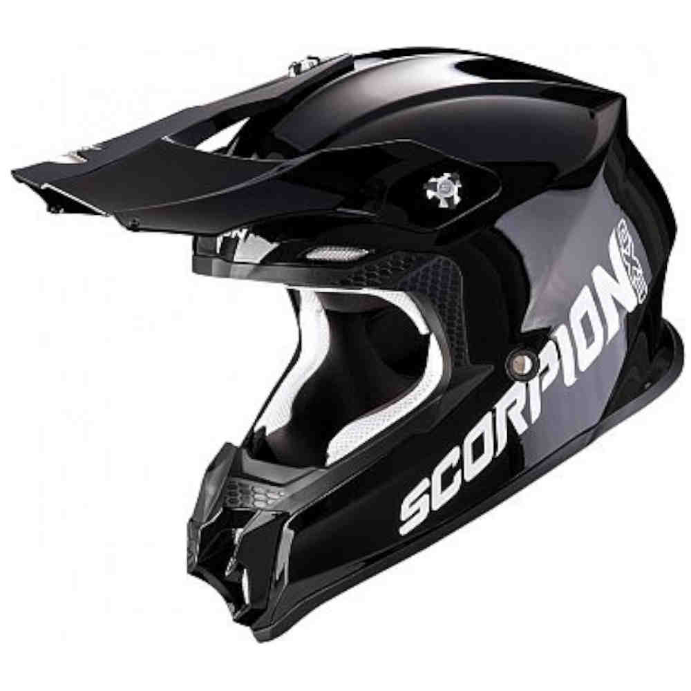 SCORPION VX-16 Motocross Helm Solid schwarz SCORPION VX-16 Motocross Helm Solid schwarz