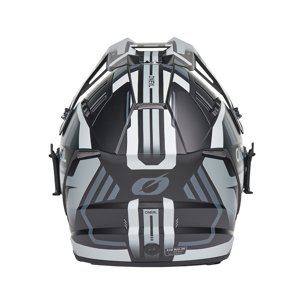 ONEAL EX-SRS Motocross Helm Dust schwarz/grau