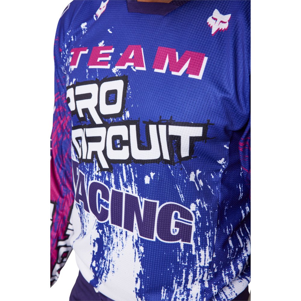 FOX PRO CIRCUIT 180 JERSEY Weiss/Blau