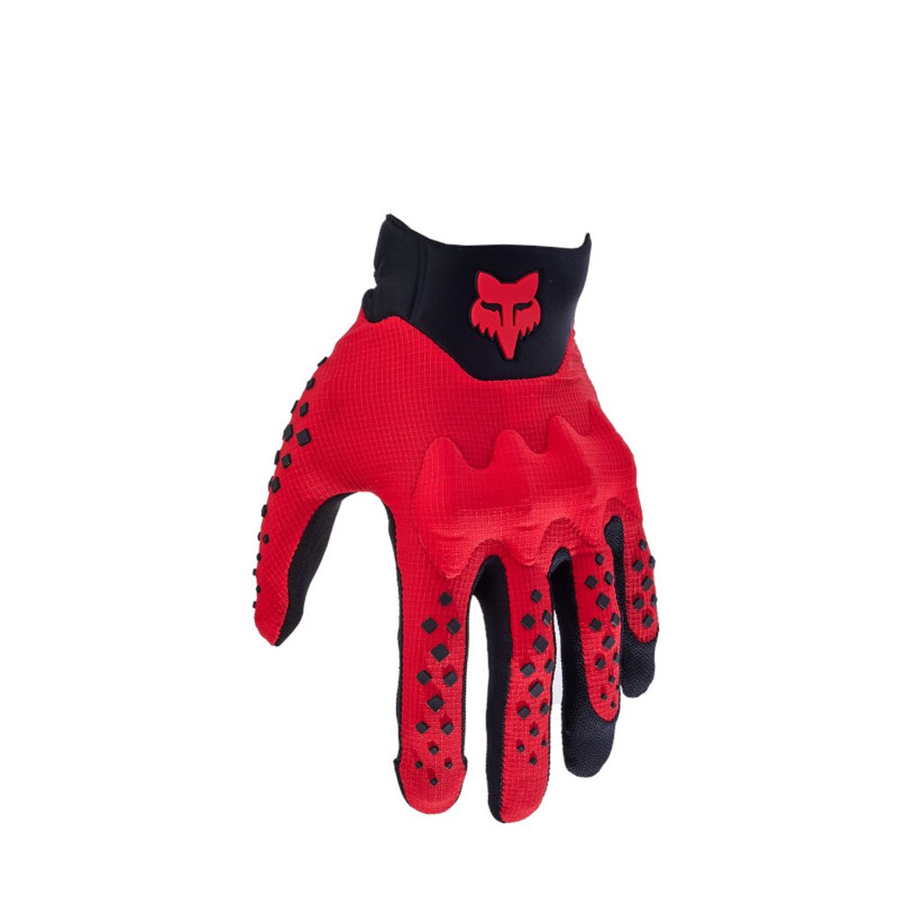 FOX BOMBER LT GLOVE CE Protektor-Handschuhe Neon Rot