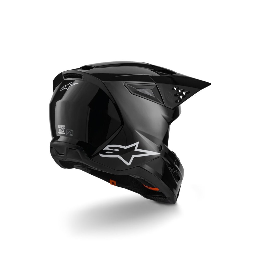 ALPINESTARS Supertech M3 Motocross Helm schwarz-glossy